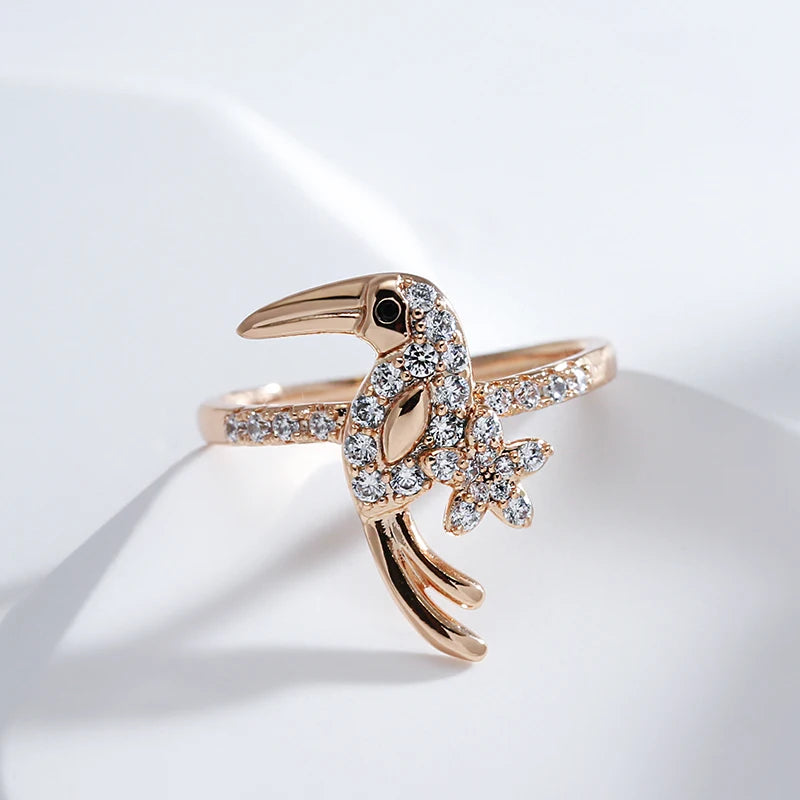 Bird Rings Trend Daily Vintage Animal Jewelry