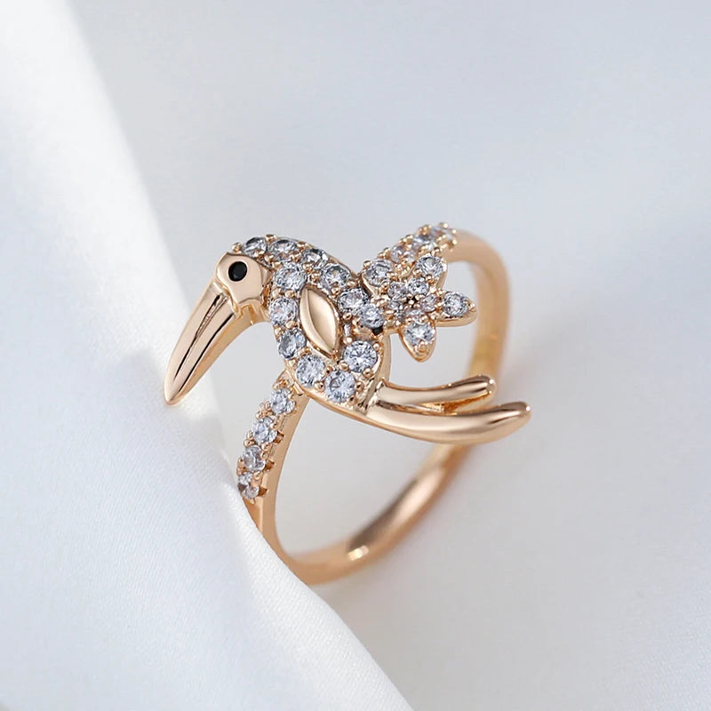 Bird Rings Trend Daily Vintage Animal Jewelry