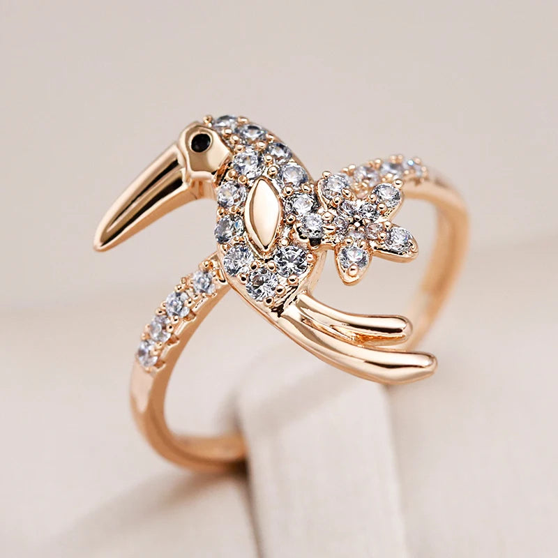 Bird Rings Trend Daily Vintage Animal Jewelry