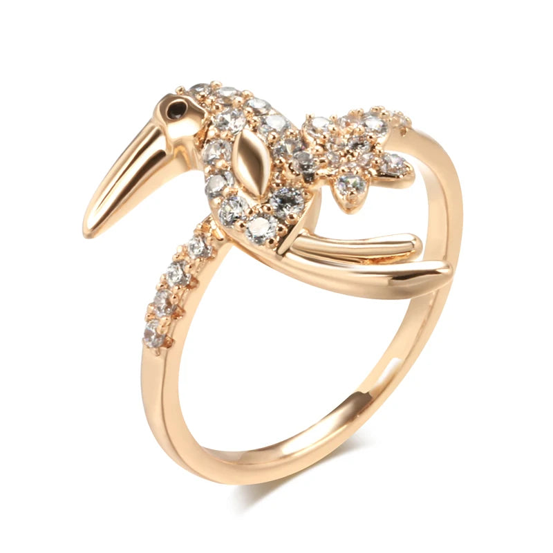 Bird Rings Trend Daily Vintage Animal Jewelry